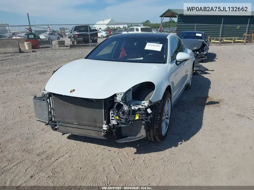 2018 Porsche Panamera 4S VIN: WP0AB2A75JL132662 Lot: 45291562