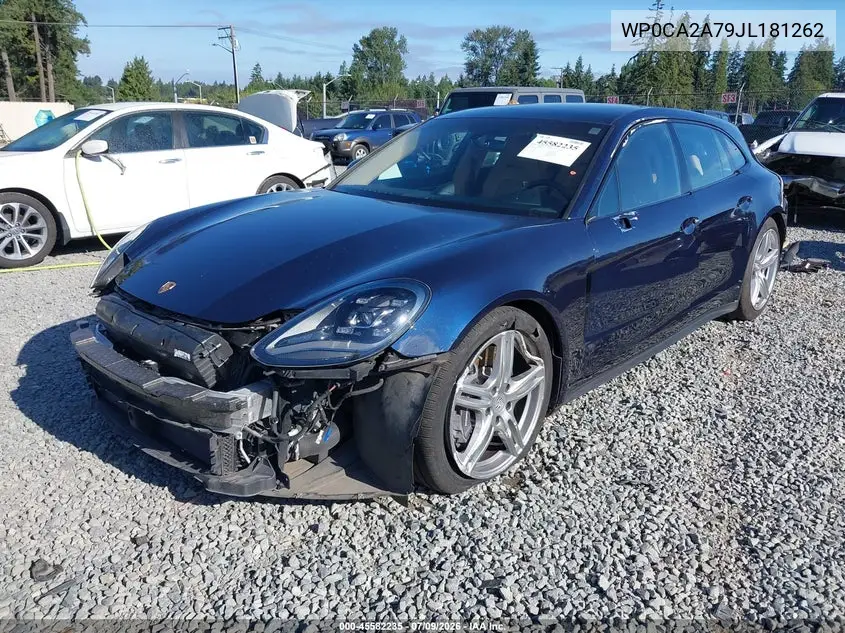 2018 Porsche Panamera Sport Turismo 4 VIN: WP0CA2A79JL181262 Lot: 45582235