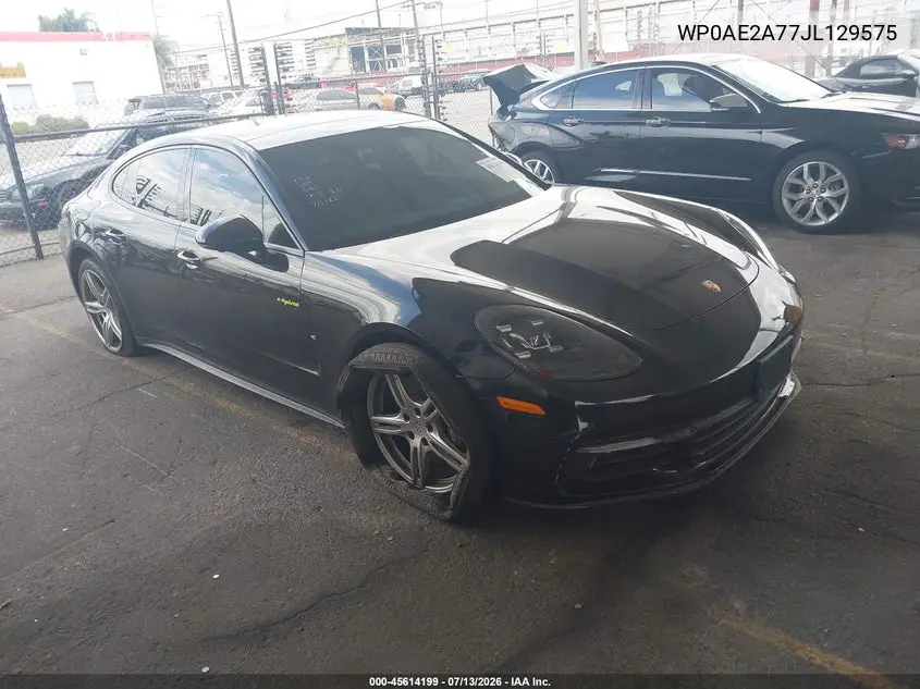 2018 Porsche Panamera E-Hybrid 4 VIN: WP0AE2A77JL129575 Lot: 45614199