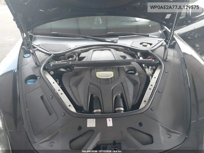 2018 Porsche Panamera E-Hybrid 4 VIN: WP0AE2A77JL129575 Lot: 45614199