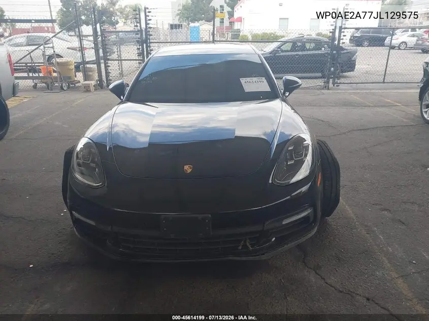 2018 Porsche Panamera E-Hybrid 4 VIN: WP0AE2A77JL129575 Lot: 45614199