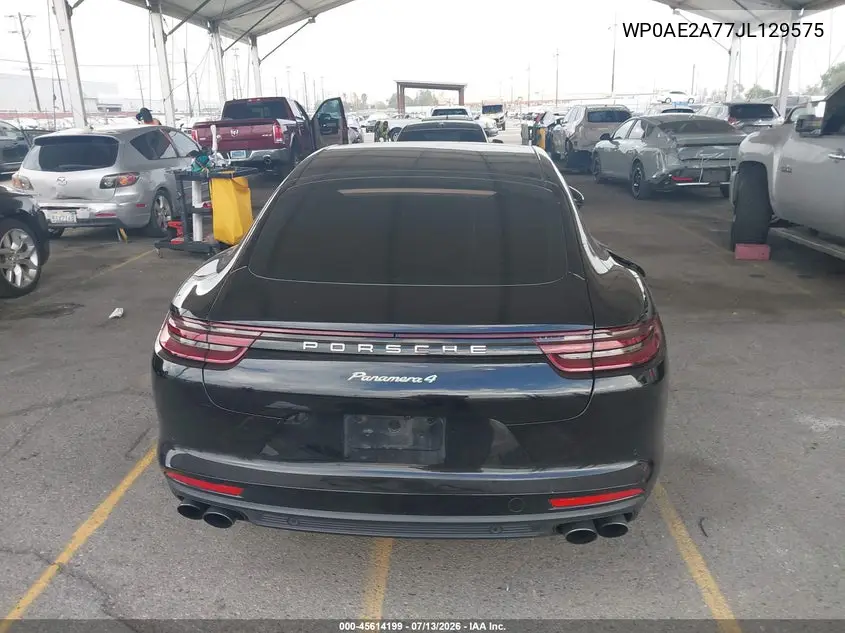 2018 Porsche Panamera E-Hybrid 4 VIN: WP0AE2A77JL129575 Lot: 45614199