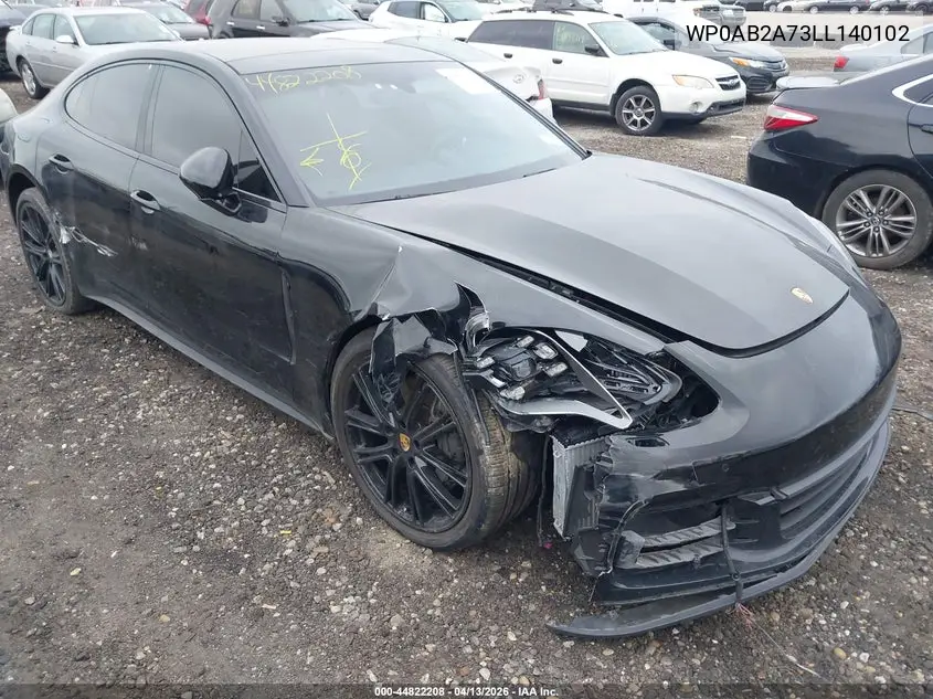 2020 Porsche Panamera 4S VIN: WP0AB2A73LL140102 Lot: 44822208