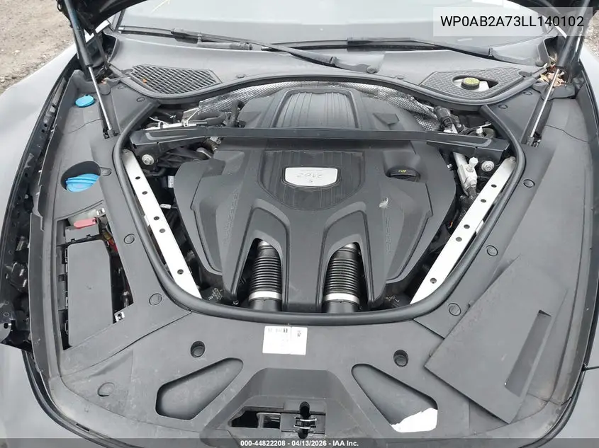 2020 Porsche Panamera 4S VIN: WP0AB2A73LL140102 Lot: 44822208
