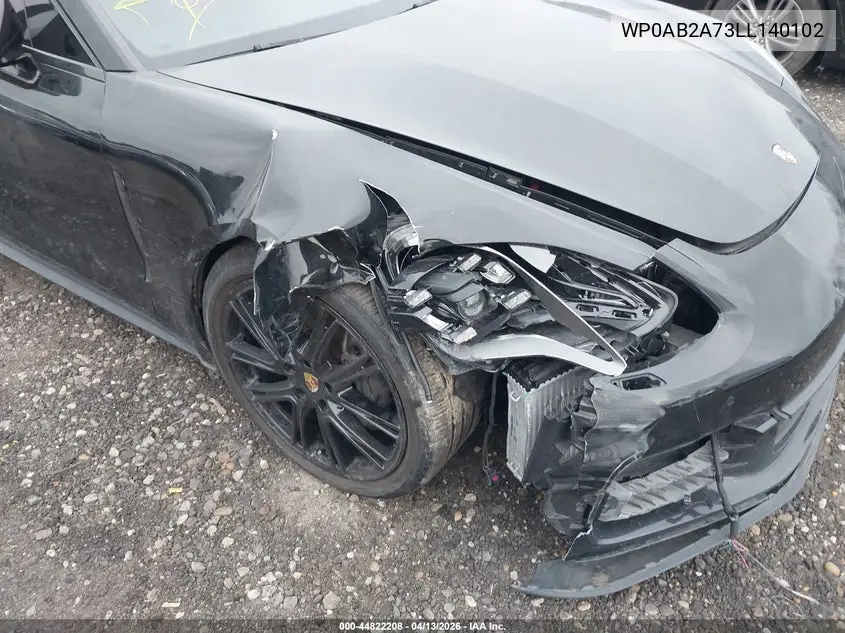 2020 Porsche Panamera 4S VIN: WP0AB2A73LL140102 Lot: 44822208