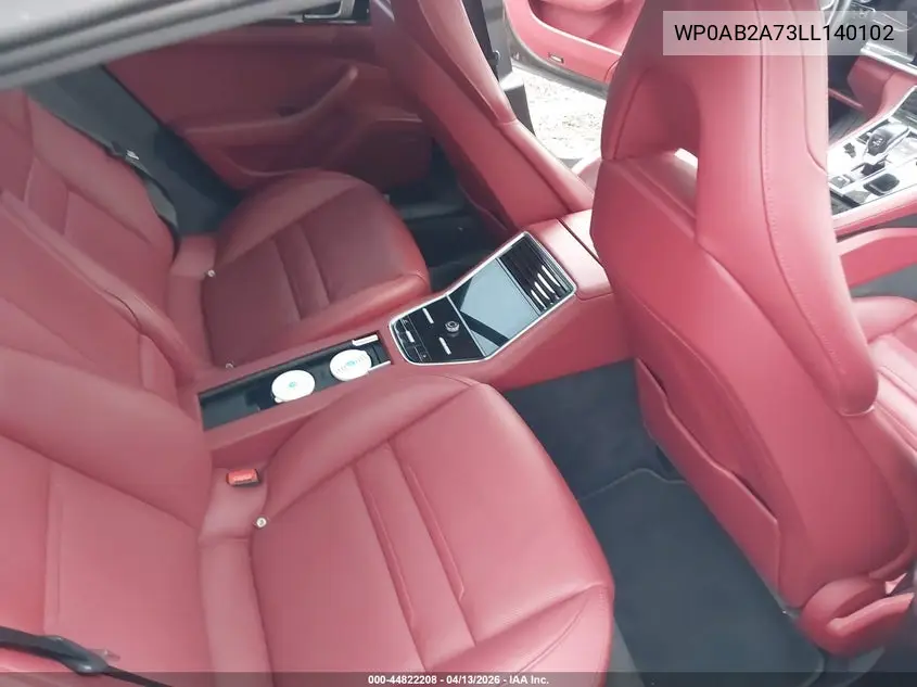 2020 Porsche Panamera 4S VIN: WP0AB2A73LL140102 Lot: 44822208