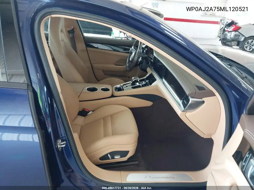 2021 Porsche Panamera 4 VIN: WP0AJ2A75ML120521 Lot: 45517731