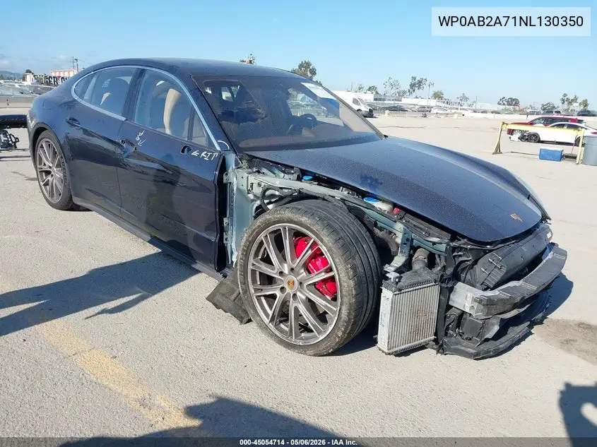 2022 Porsche Panamera 4S VIN: WP0AB2A71NL130350 Lot: 45054714