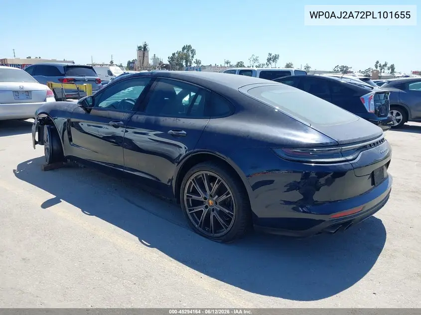2023 Porsche Panamera 4/4 Platinum Edition/Platinum Edition VIN: WP0AJ2A72PL101655 Lot: 45294164