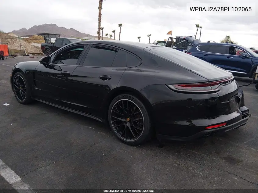 2023 Porsche Panamera 4/4 Platinum Edition/Platinum Edition VIN: WP0AJ2A78PL102065 Lot: 45615168