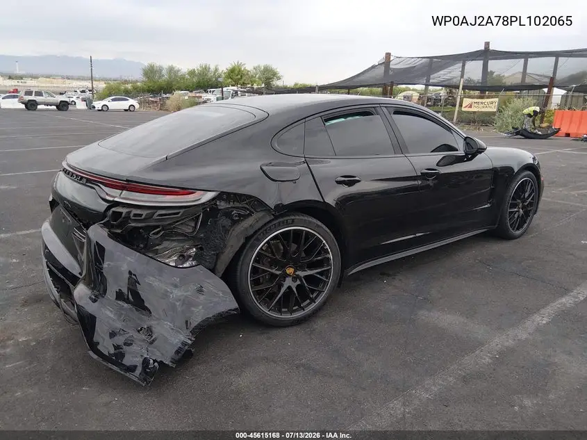 2023 Porsche Panamera 4/4 Platinum Edition/Platinum Edition VIN: WP0AJ2A78PL102065 Lot: 45615168