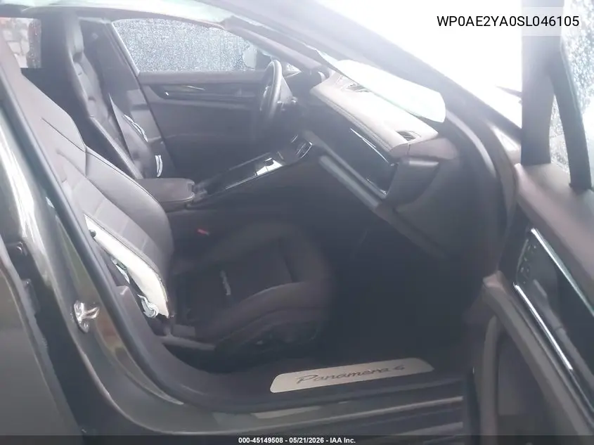 2025 Porsche Panamera E-Hybrid 4 VIN: WP0AE2YA0SL046105 Lot: 45149508