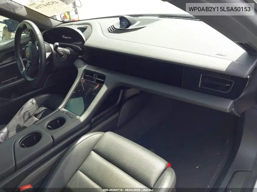 2020 Porsche Taycan 4S VIN: WP0AB2Y15LSA50153 Lot: 45264716