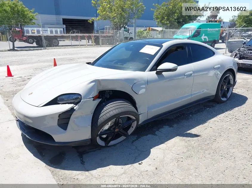 2023 Porsche Taycan VIN: WP0AA2Y19PSA13602 Lot: 45044673