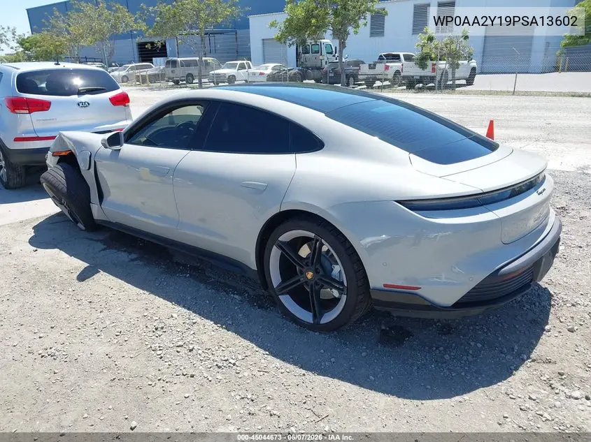 2023 Porsche Taycan VIN: WP0AA2Y19PSA13602 Lot: 45044673