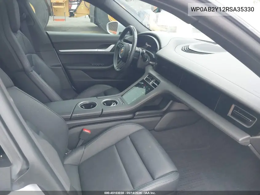2024 Porsche Taycan 4S VIN: WP0AB2Y12RSA35330 Lot: 45103038
