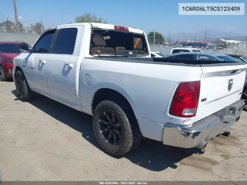 1C6RD6LT5CS123409 2012 Ram 1500 Slt