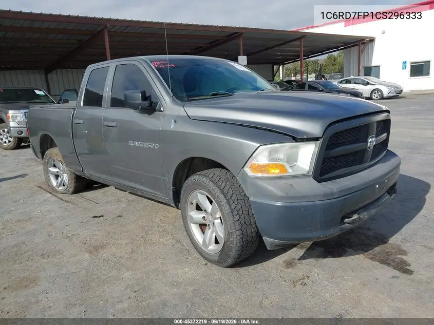 2012 Ram 1500 St VIN: 1C6RD7FP1CS296333 Lot: 45372219