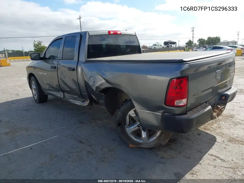 2012 Ram 1500 St VIN: 1C6RD7FP1CS296333 Lot: 45372219