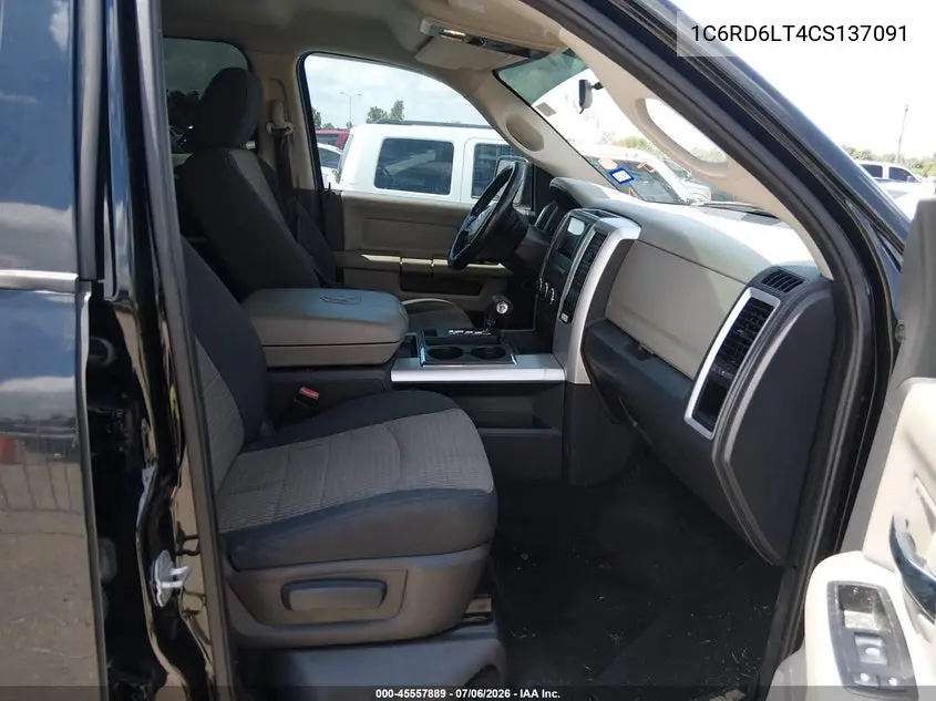 2012 Ram 1500 Slt VIN: 1C6RD6LT4CS137091 Lot: 45557889