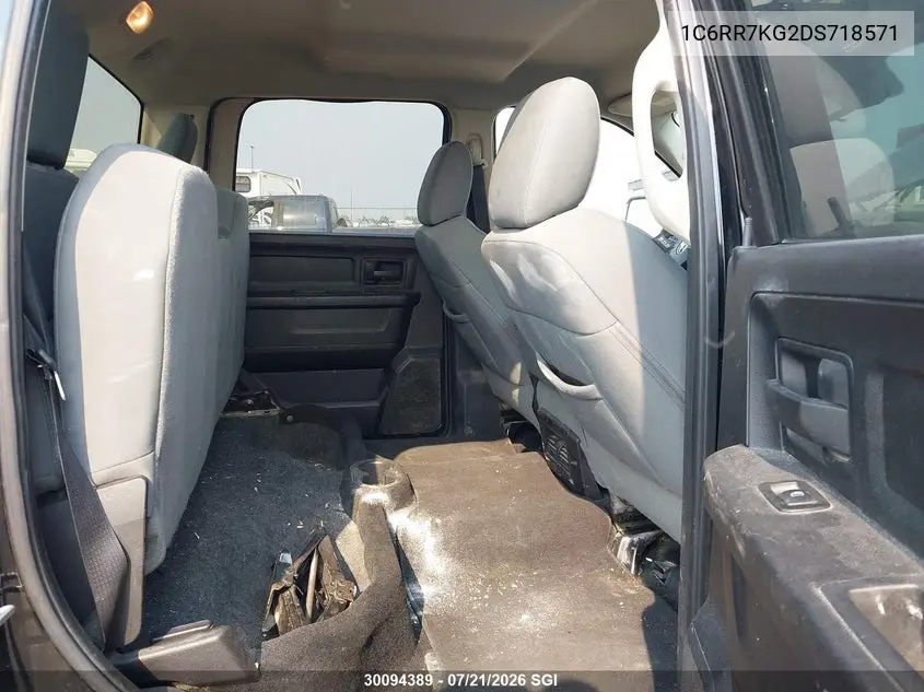 2013 Ram 1500 St VIN: 1C6RR7KG2DS718571 Lot: 30094389