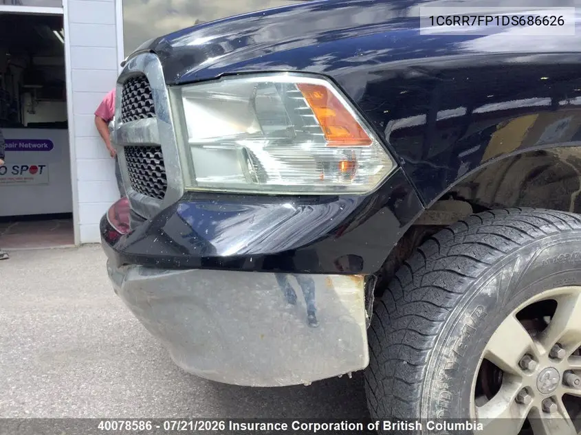 2013 Ram 1500 St VIN: 1C6RR7FP1DS686626 Lot: 40078586