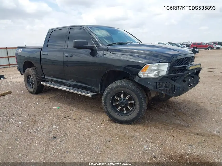 2013 Ram 1500 Express VIN: 1C6RR7KT0DS535893 Lot: 45447312