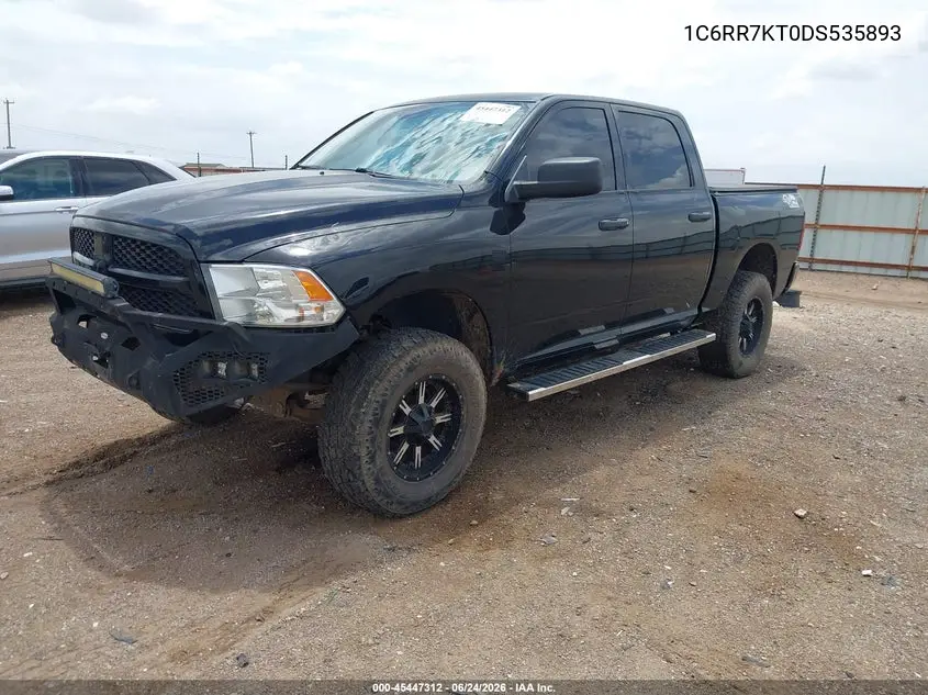 2013 Ram 1500 Express VIN: 1C6RR7KT0DS535893 Lot: 45447312