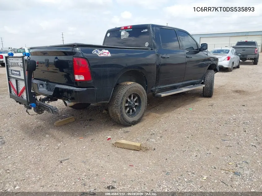 2013 Ram 1500 Express VIN: 1C6RR7KT0DS535893 Lot: 45447312