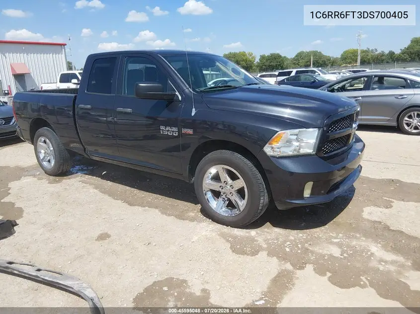2013 Ram 1500 Express VIN: 1C6RR6FT3DS700405 Lot: 45595048