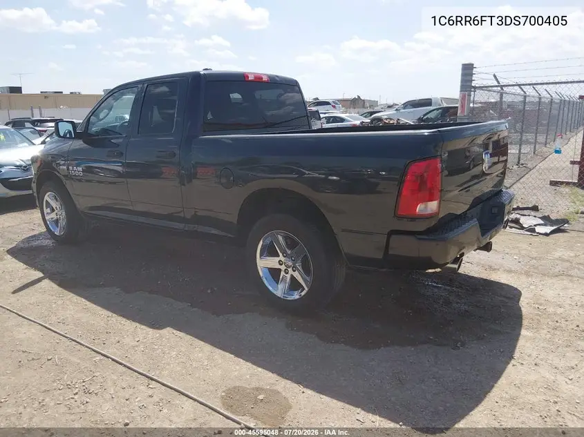 2013 Ram 1500 Express VIN: 1C6RR6FT3DS700405 Lot: 45595048