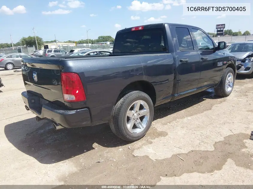 2013 Ram 1500 Express VIN: 1C6RR6FT3DS700405 Lot: 45595048