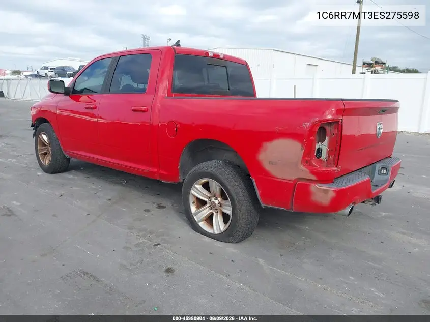 1C6RR7MT3ES275598 2014 Ram 1500 Sport