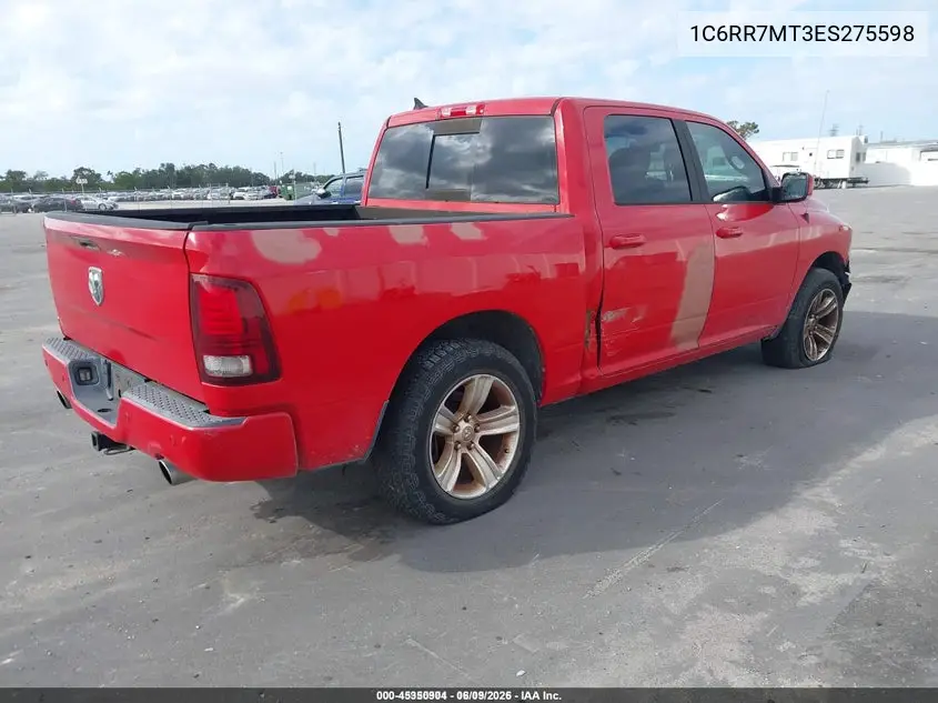 1C6RR7MT3ES275598 2014 Ram 1500 Sport