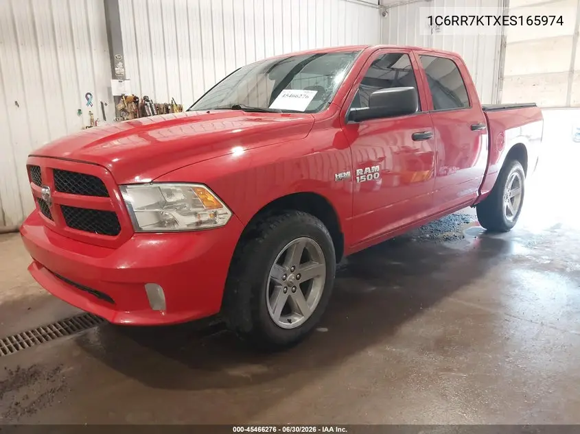 2014 Ram 1500 Express VIN: 1C6RR7KTXES165974 Lot: 45466276