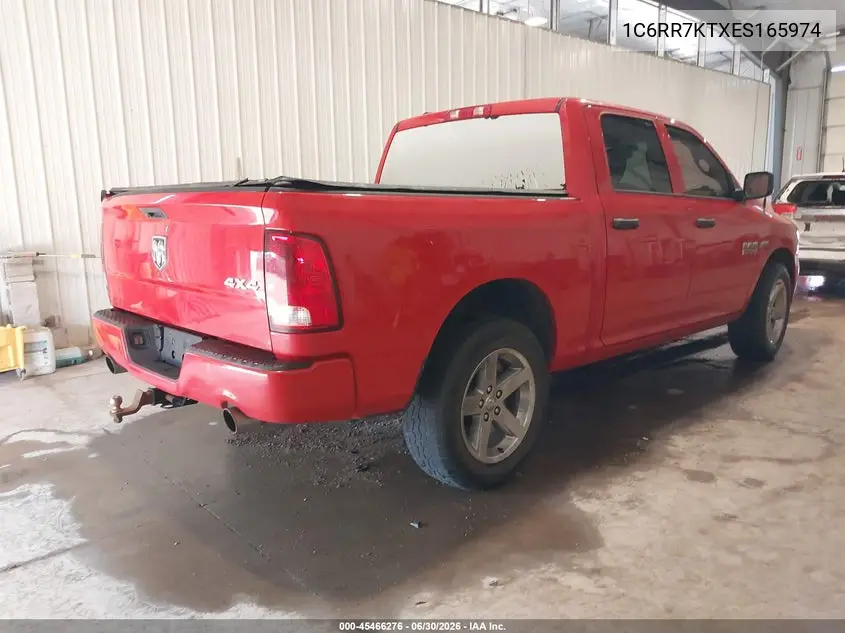2014 Ram 1500 Express VIN: 1C6RR7KTXES165974 Lot: 45466276