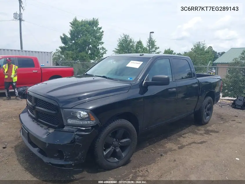 2014 Ram 1500 Express VIN: 3C6RR7KT7EG289143 Lot: 45669060