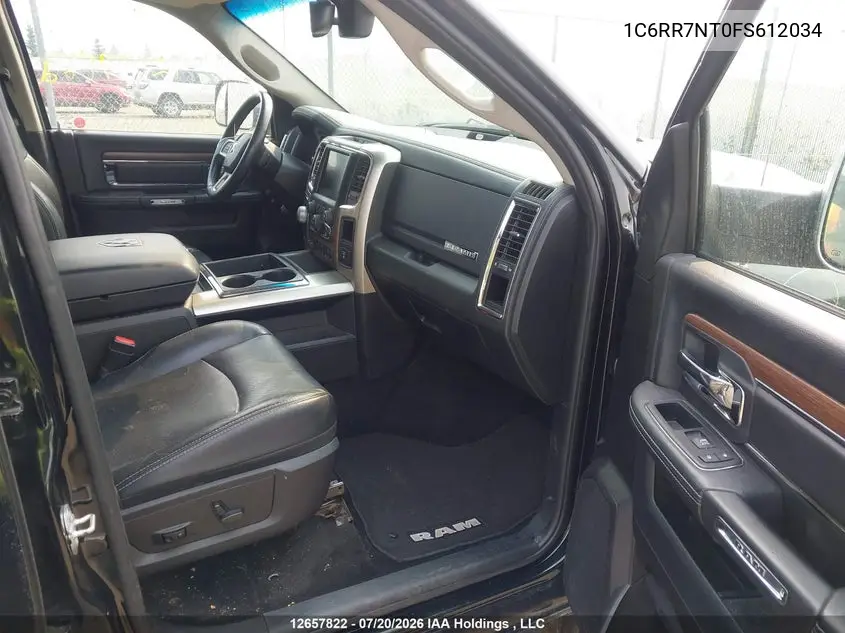 2015 Ram 1500 Laramie VIN: 1C6RR7NT0FS612034 Lot: 12657822X