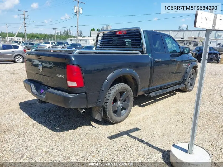 2015 Ram 1500 St VIN: 1C6RR7FM5FS684290 Lot: 30094793