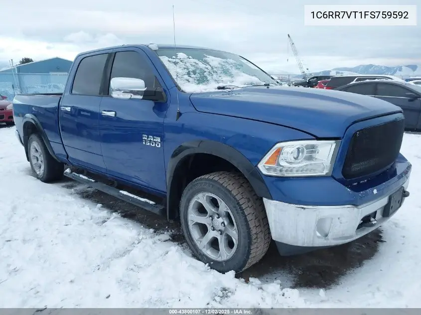 1C6RR7VT1FS759592 2015 Ram 1500 Laramie