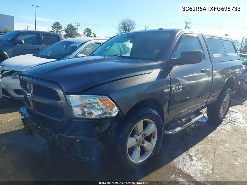 3C6JR6ATXFG698733 2015 Ram 1500 Express