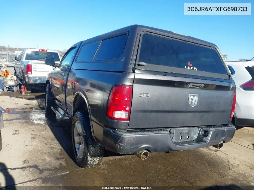 3C6JR6ATXFG698733 2015 Ram 1500 Express