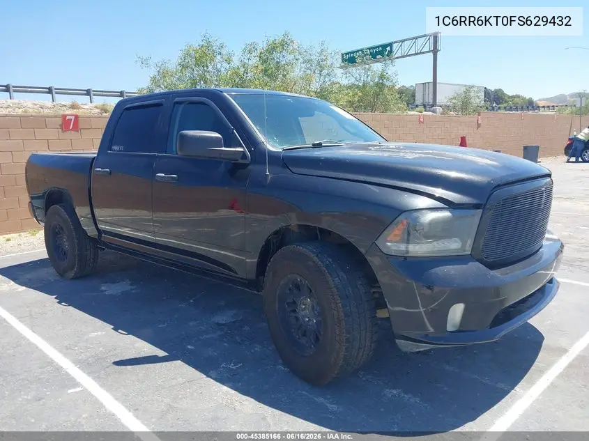 2015 Ram 1500 Express VIN: 1C6RR6KT0FS629432 Lot: 45385166