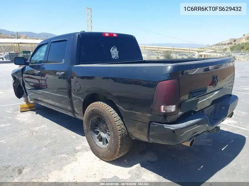 2015 Ram 1500 Express VIN: 1C6RR6KT0FS629432 Lot: 45385166