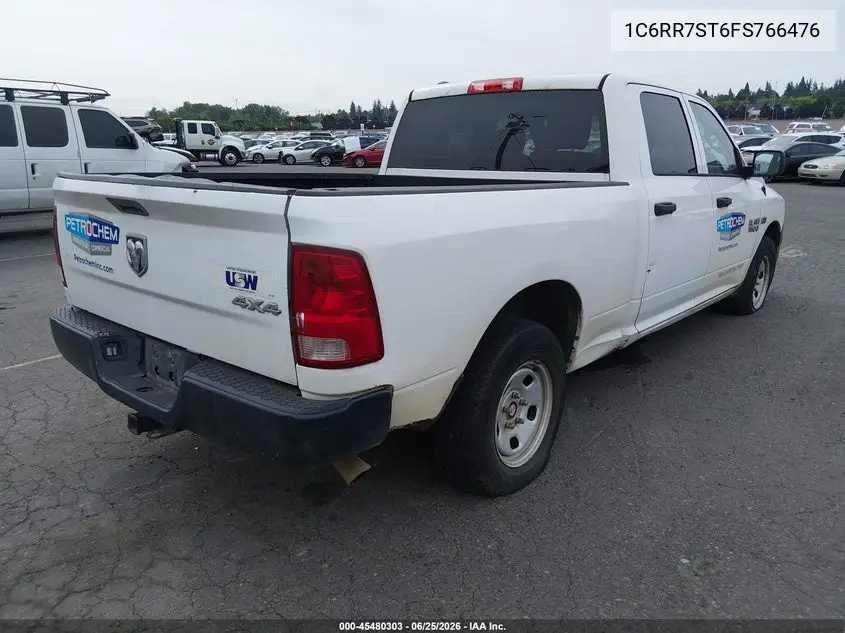 2015 Ram 1500 Tradesman VIN: 1C6RR7ST6FS766476 Lot: 45480303