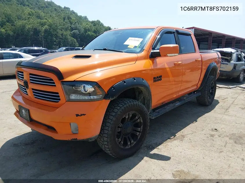 2015 Ram 1500 Sport VIN: 1C6RR7MT8FS702159 Lot: 45630006