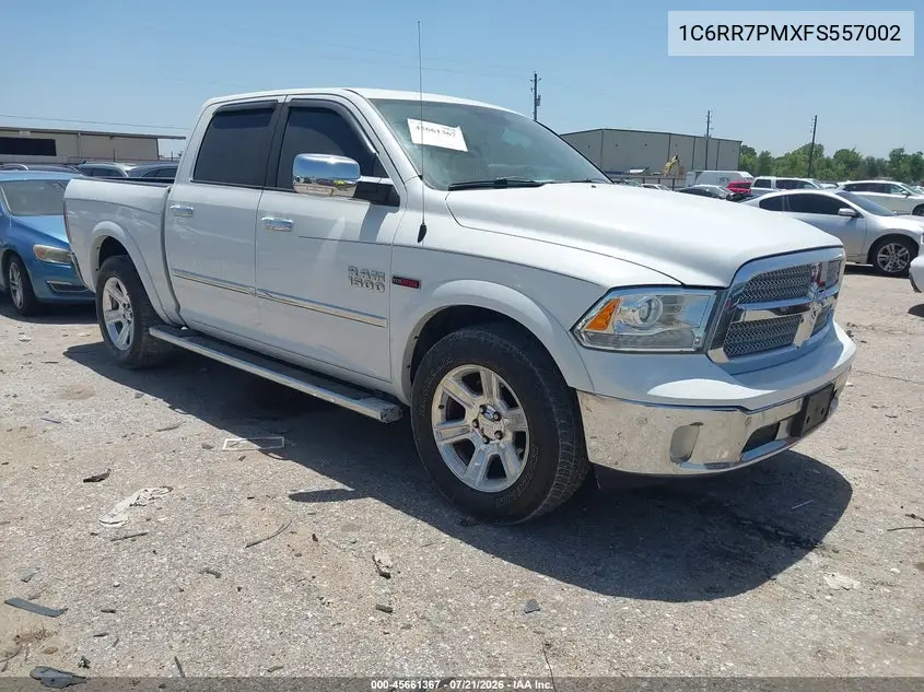 2015 Ram 1500 Laramie Limited VIN: 1C6RR7PMXFS557002 Lot: 45661367