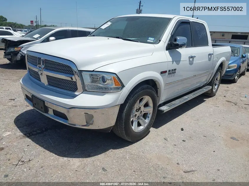 2015 Ram 1500 Laramie Limited VIN: 1C6RR7PMXFS557002 Lot: 45661367