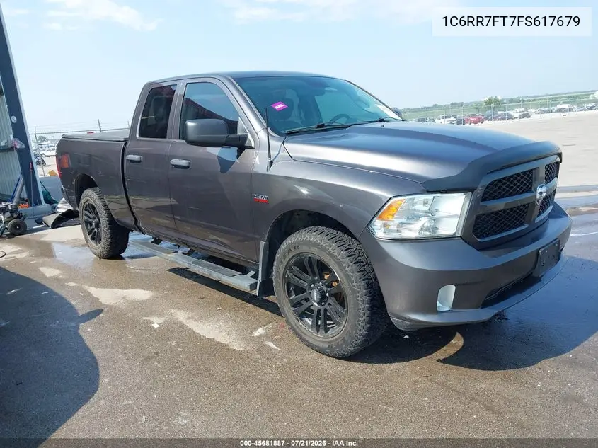 2015 Ram 1500 Express VIN: 1C6RR7FT7FS617679 Lot: 45681887