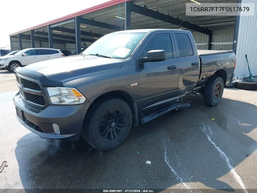 2015 Ram 1500 Express VIN: 1C6RR7FT7FS617679 Lot: 45681887